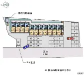 ★手数料０円★越前市府中３丁目 月極駐車場